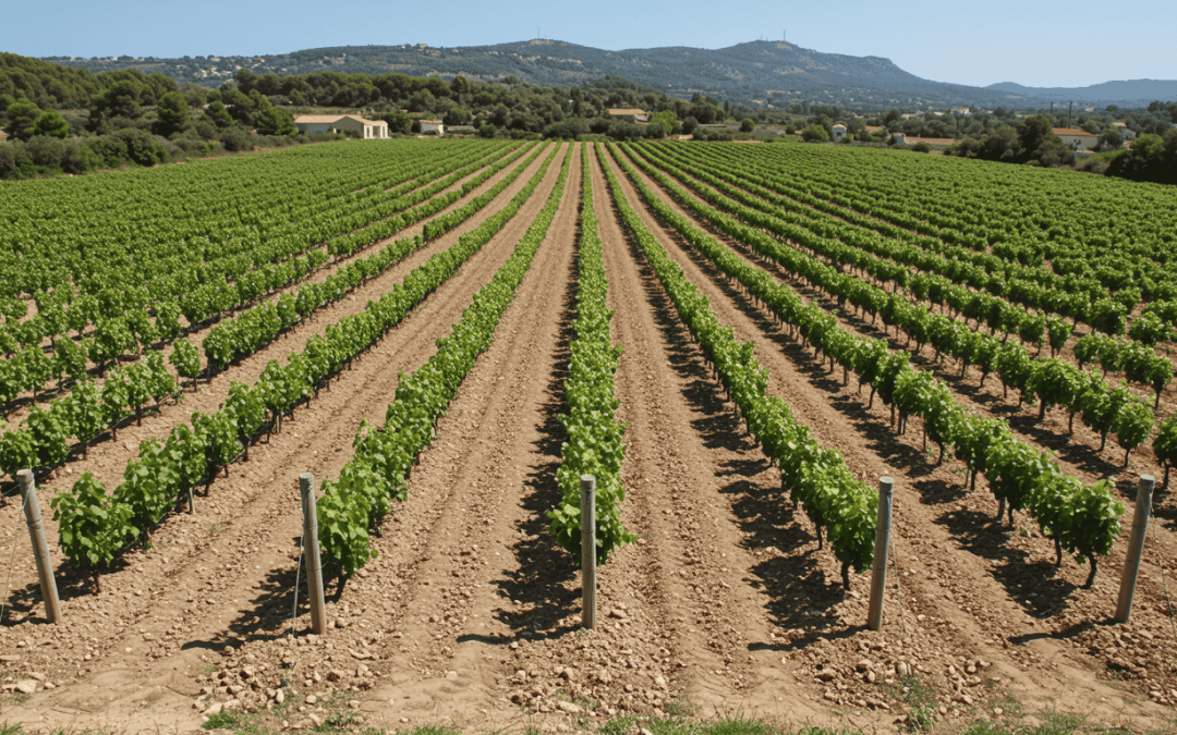 Aménagement de parcelle viticole dans le Var