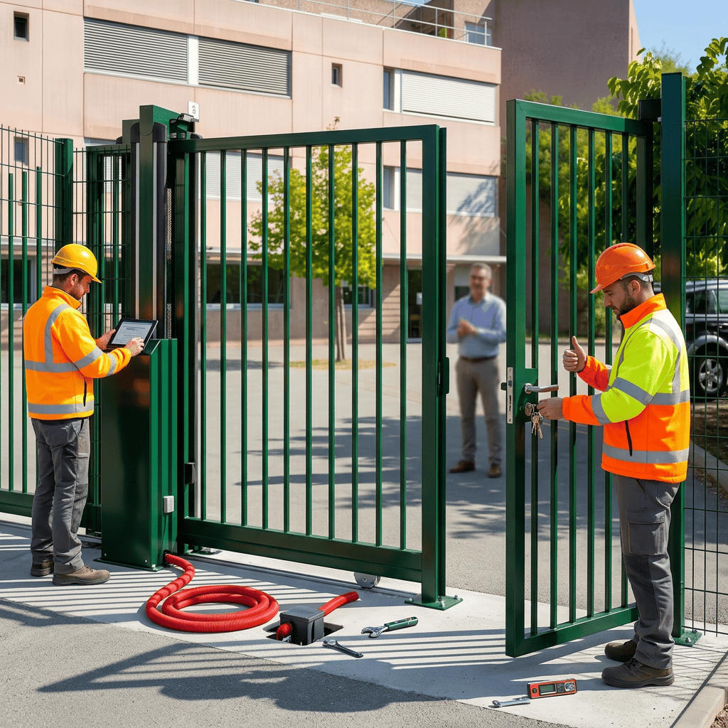 Installation de portails et portillons dans le Var